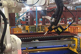 經(jīng)典案例丨創(chuàng)想智控機(jī)器人焊縫跟蹤系統(tǒng)適配啟帆機(jī)器人，提高生產(chǎn)效率、保障焊接質(zhì)量